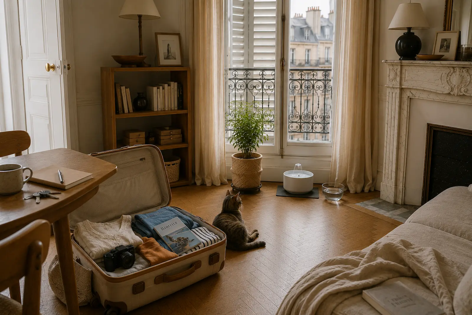 faire garder son chat pendant les vacances d'été