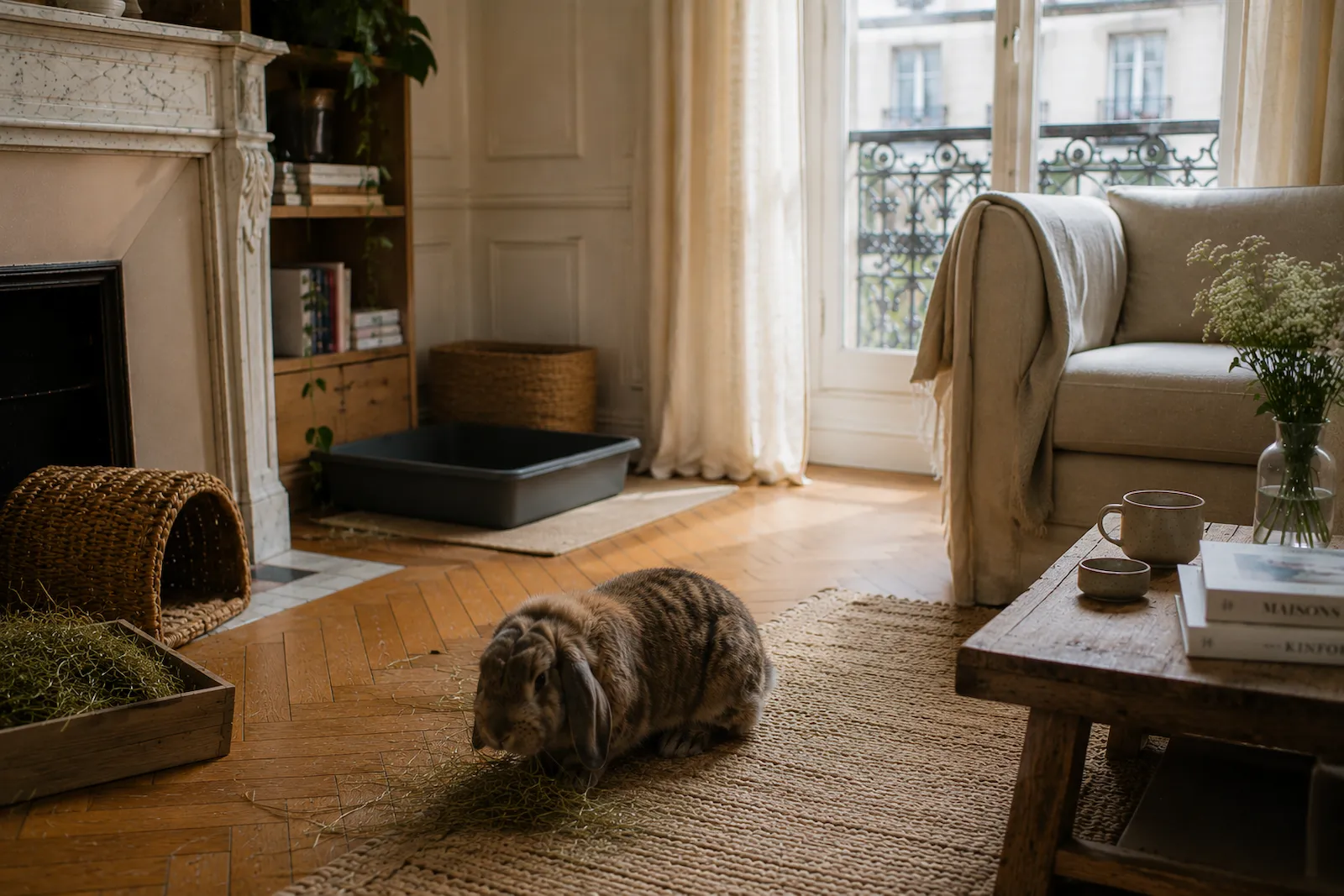 Le lapin est-il adapté à la vie en appartement ?