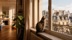 Chat en appartement