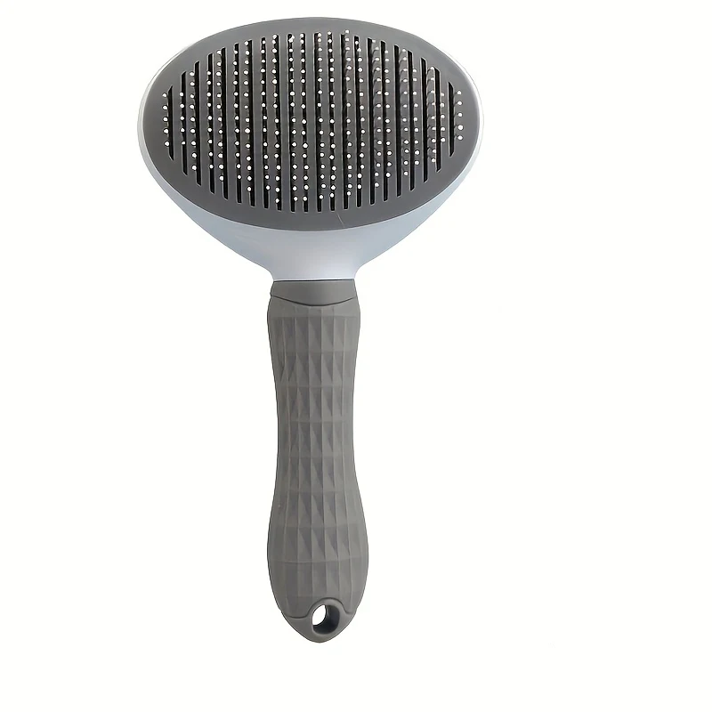 Brosse de toilettage à un bouton pour chien et chat – Image 6